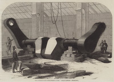 De tussenas van de Great Eastern stoomschip door Edwin Weedon